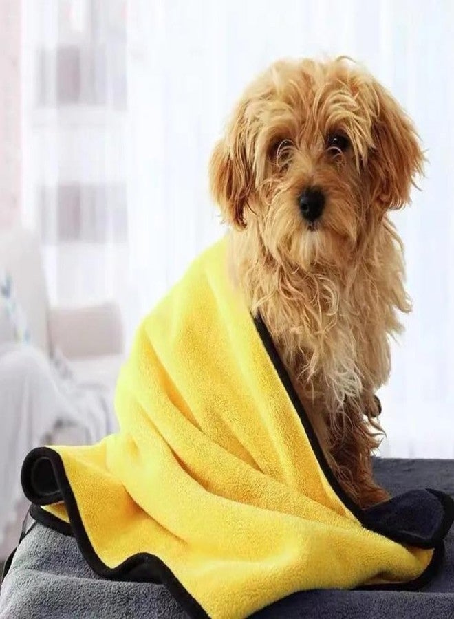 Microshine Quick Dry Pet Towel for Dog Bath, Grooming, Travel & Car | 600 GSM Microfiber, Ultra Absorbent, Washable - Image 1